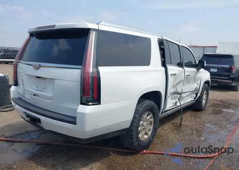 2017 Cadillac Escalade Esv Platinum z USA, uszkodzony, nr VIN 1GYS4KKJ1HR242621